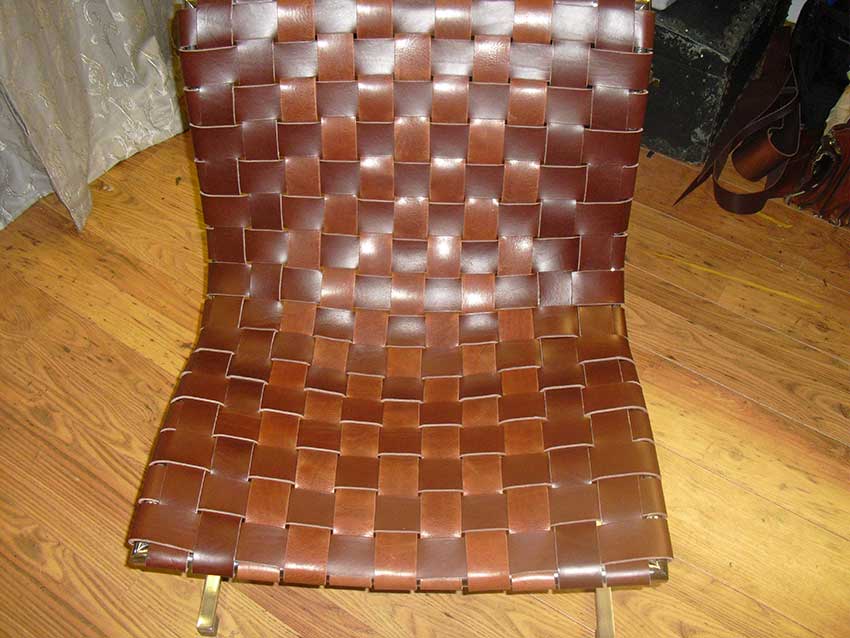 Onderkant gevlochten stoel